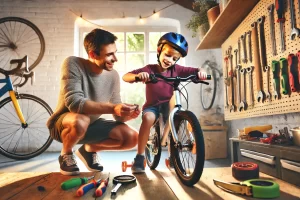 Bike maintenance course for kids