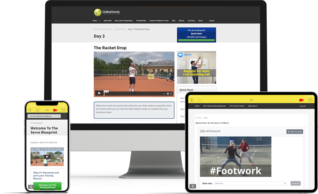 Online Tennis Instruction Course