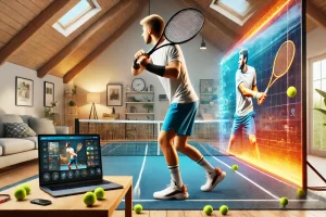 Virtual Tennis Lessons Learn from Home