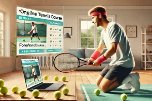 Virtual Tennis Lessons Learn from Home for Beginners